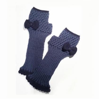 Crochet Fingerless Gloves, Arm Warmers, Mittens,..